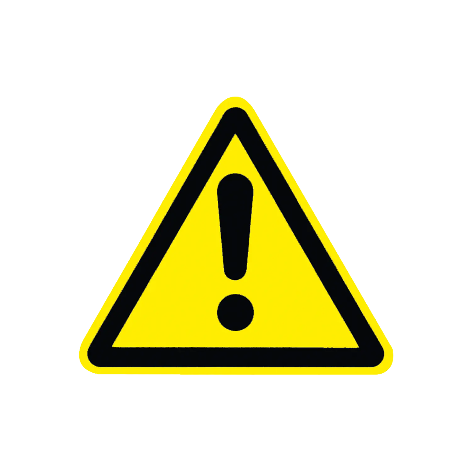 Warning Signs Use Example Warning Sign: general warning sign supplementary sign to use 200 mm