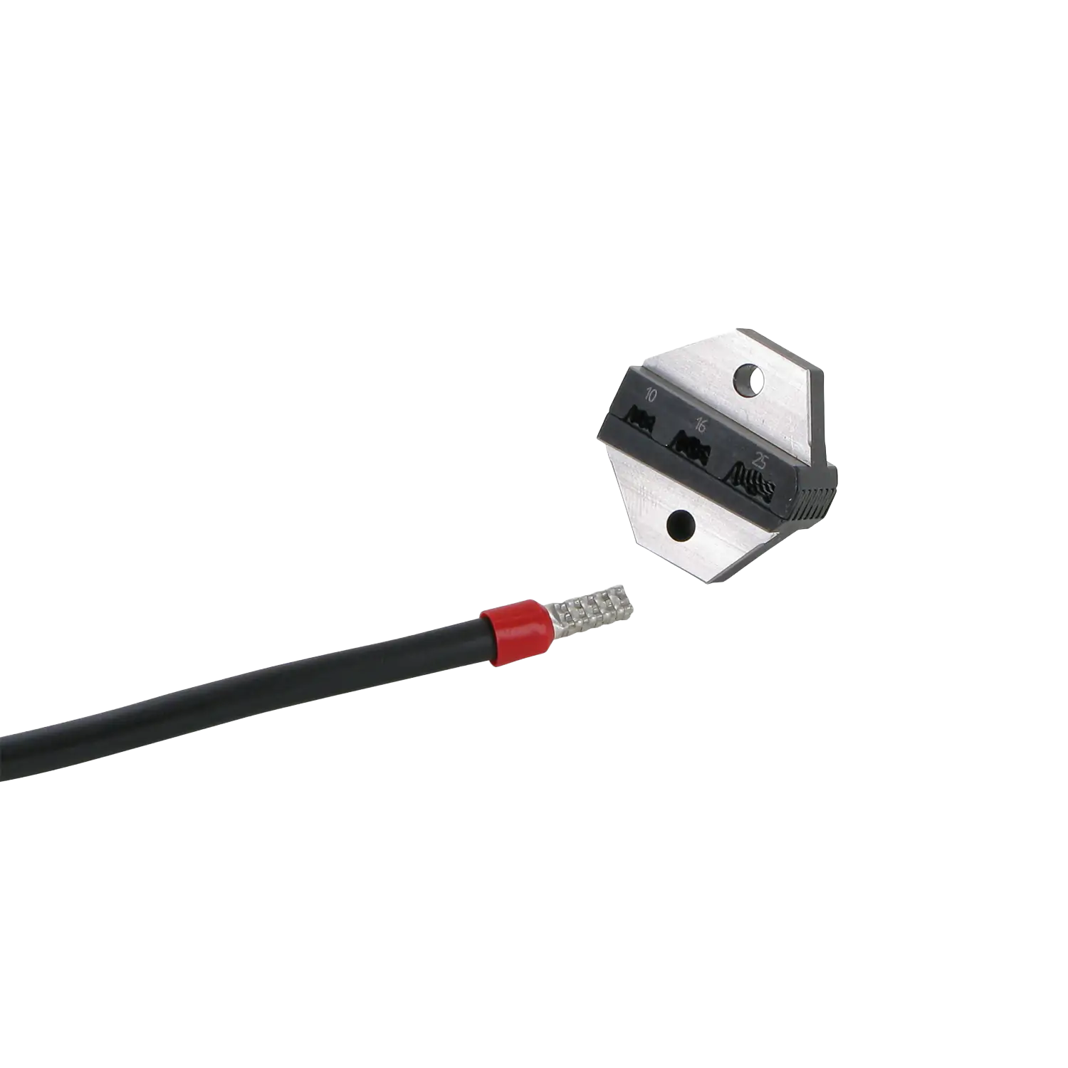 Einsätze für Aderendhülsen, 10 - 25 mm²