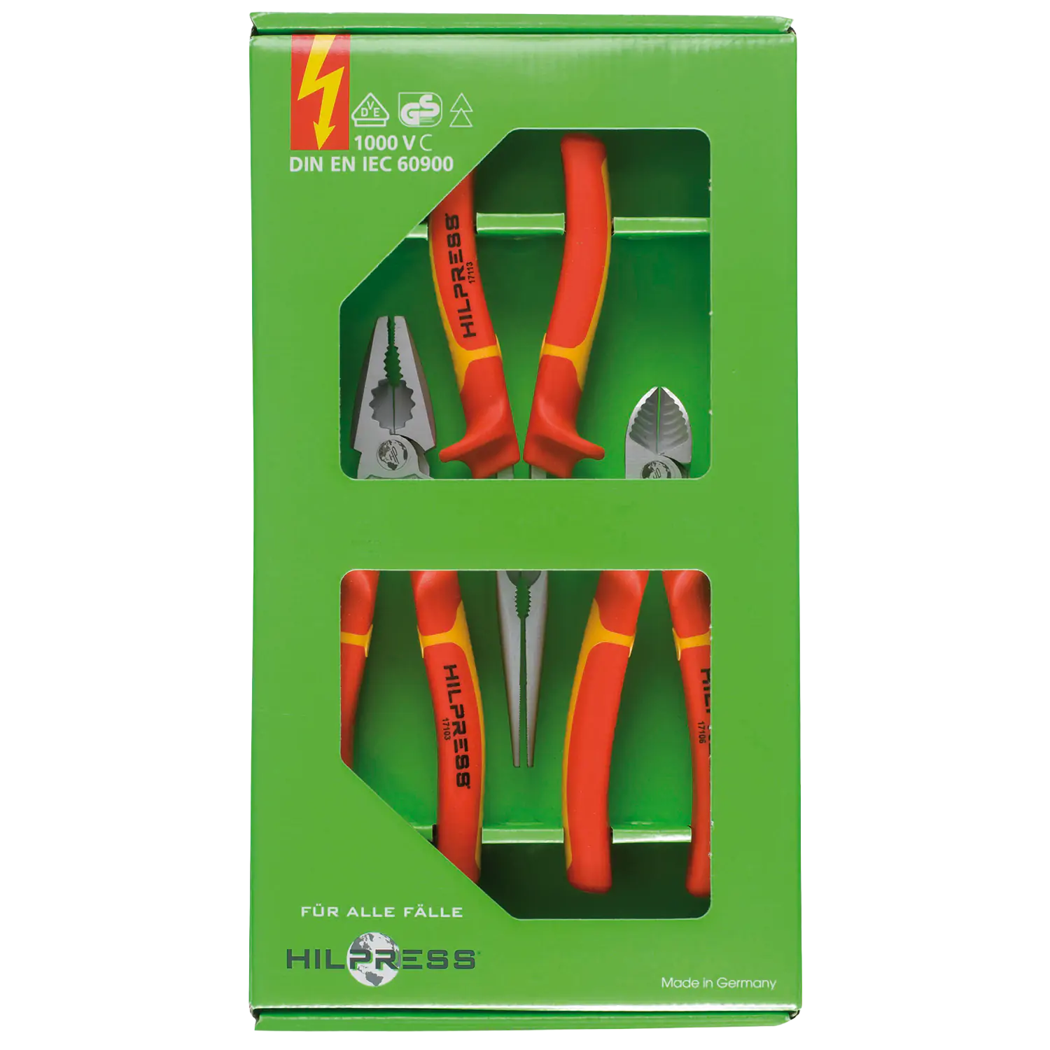 VDE-Werkzeug Sortimente, 3-teilig