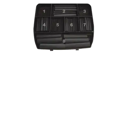 HIL-SHRINK® HP 2:1 shrink tubing assortment box