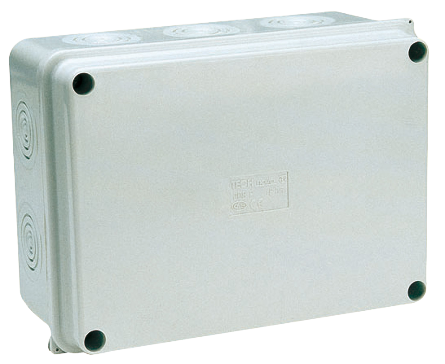 Screwed Box HIL-BOX®enclosure system including diaphragms, screwed cover, 150 x 110 ...