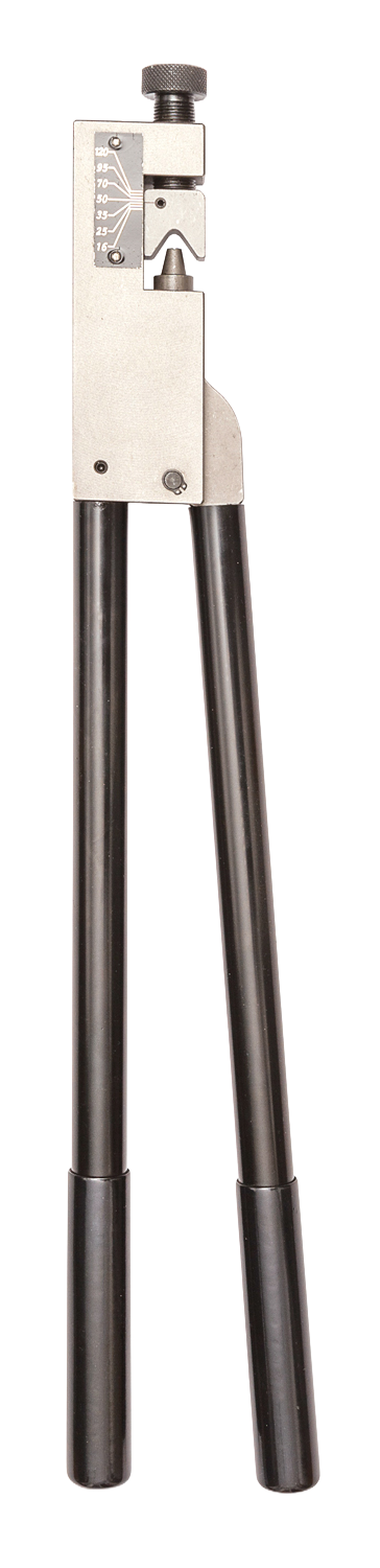 Mechanische Handpresse PETER für Kabelschuhe und Rohrkabelschuhe, 16 - 120 mm²