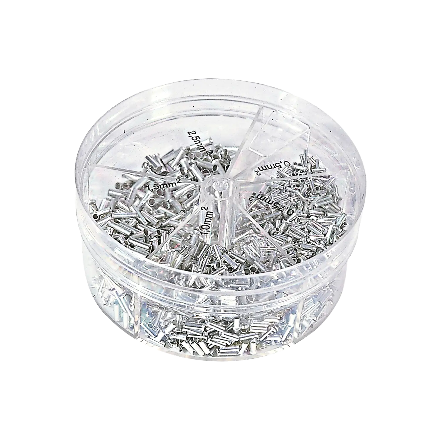 Sortimentsdose Aderendhülsen ohne Isolation