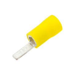 Końcówka igiełkowa płaska HIL-QUICK® izolowana, PVC, 6,0 żółta, długość 10 mm 