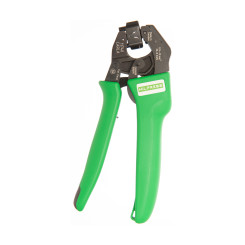 High-Quality-selbstjustierende Crimpzange CARLA für Aderendhülsen, 0,14 - 10,00 mm² / 2 x 0,25 - 2 x 4 mm² mit Front- und Seitenanpassung 