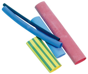 HIL-SHRINK® HQ 2:1 Gaine thermo-rétractable, auto-extinction, 6,4/3,2 vert 