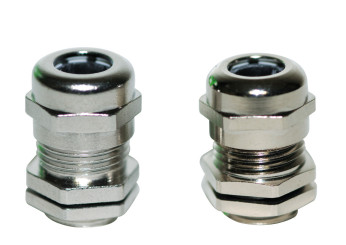 Kabelová průchodka a pojistná matice HP ECO® v sadě, PG 46, poniklovaná mosaz 