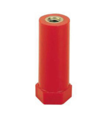 Zwischenraum-Isolatoren TYP CS/P, M 8 rot 55 mm 