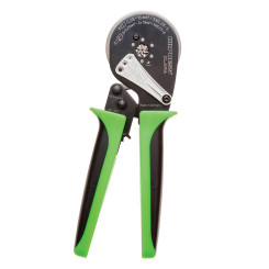 High-Quality-6-kant Crimpzange CLARA für Aderendhülsen, 0,08 - 16 mm² / 2 x 0,25 - 2 x 10 mm² 