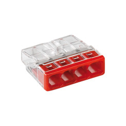 WAGO COMPACT-Verbindungsdosenklemme 4 Leiter 