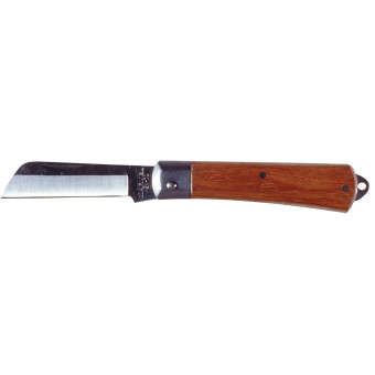 70 mm Cable Knife, hardwood handle 