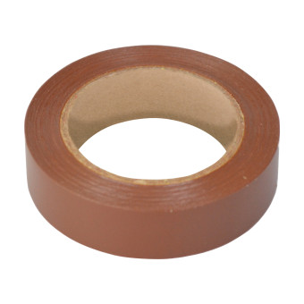 Vinyl tape, brown 