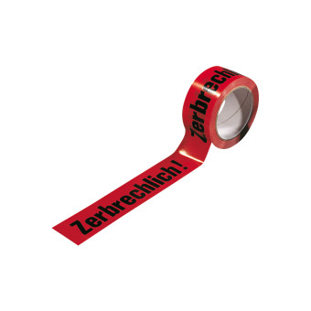 Warning and Information Tape, fragile, 50 mm 