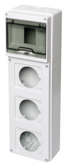 HIL-BOX® Priemyselná skriňa (prázdna skriňa), otvorené veko, 440 x135 mm 