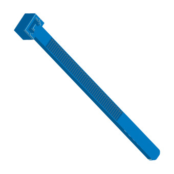 HP-FIXIT® Colliers de serrage de qualité supèrieure, 200 x 4,5 bleu 