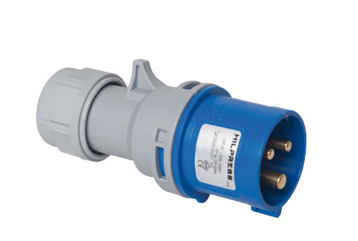 HP Klick-Fix® PlugIP 44 spray-water proof, 16 A - 3 poles 